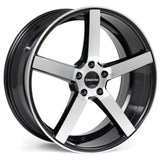 Encore Alloys ENC101 Black Machined Wheel