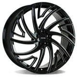 Encore Alloys ENC103 Black Milled Wheel