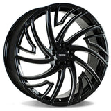 Encore Alloys ENC103 Black Milled Wheel