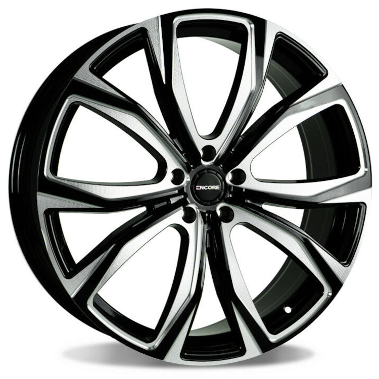 Encore Alloys ENC104 Black Milled Wheel