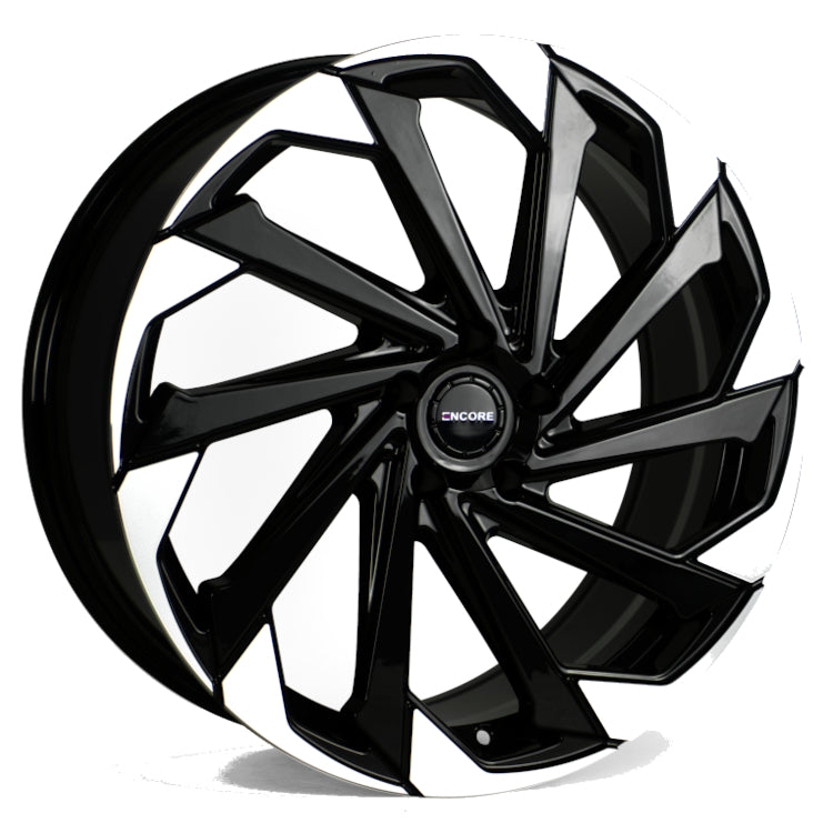 Encore Alloys ENC106 Black Wheel