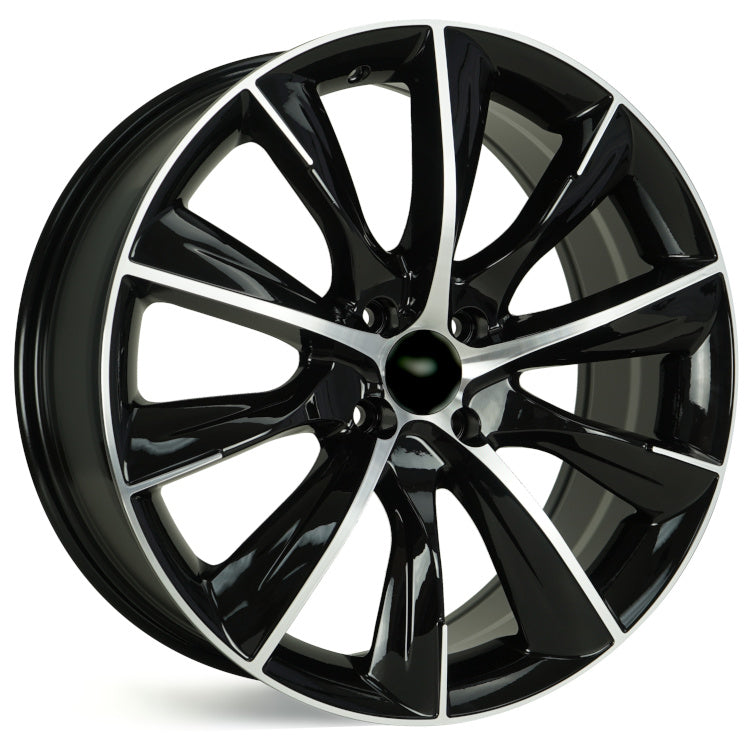 Encore Alloys ENC108 Black Machined Wheel
