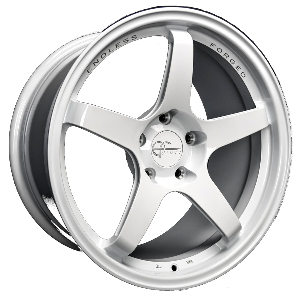 Endless Forged F01 Gloss White Wheel
