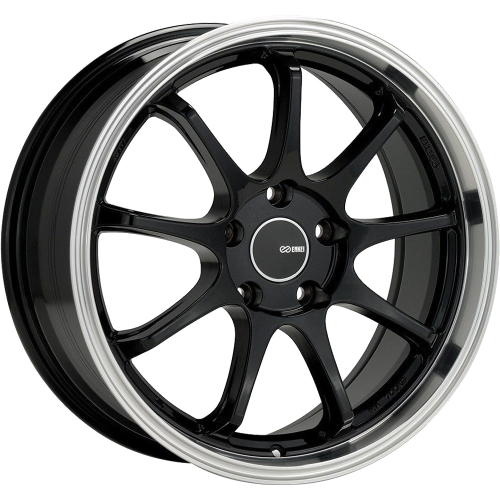 Enkei Tenjin Black Machined Wheel
