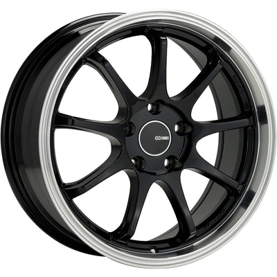Enkei Tenjin Black Machined Wheel