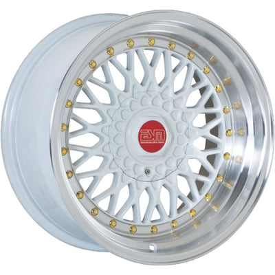 ESM ESM-002R White Machined Wheel