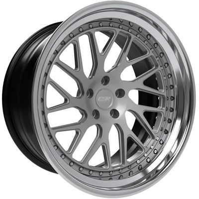 ESR Forged Classic ES1-T Classic Silver Polished Wheel