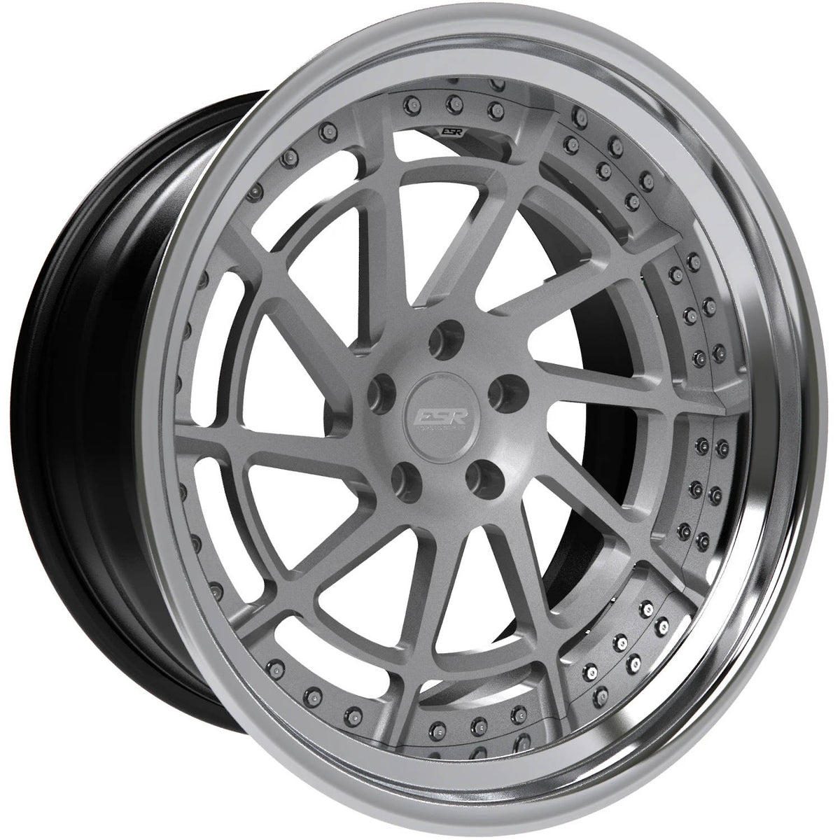 ESR Forged Classic ES10-R Classic Gray Polished Wheel