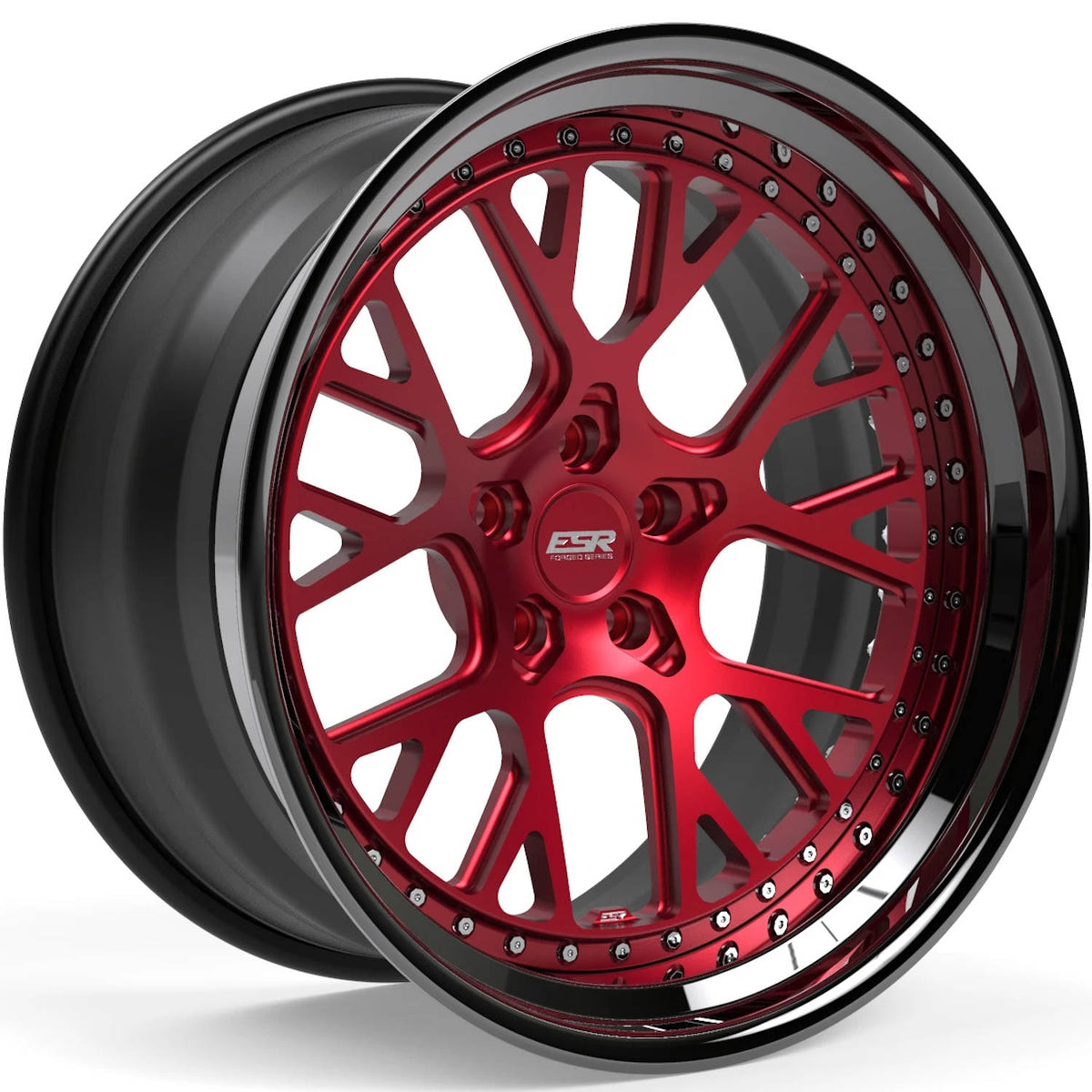 ESR Forged Classic ES11 Classic Red Wheel