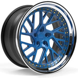 ESR Forged Classic ES11-T Classic Blue Polished Wheel