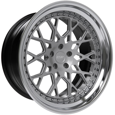 ESR Forged Classic ES3 Classic Silver Polished Wheel