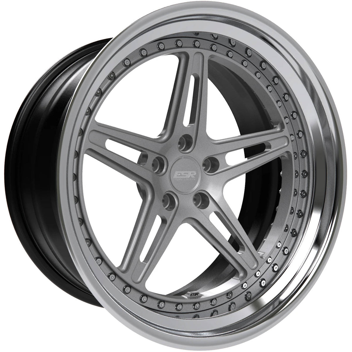 ESR Forged Classic ES4 Classic Gray Polished Wheel