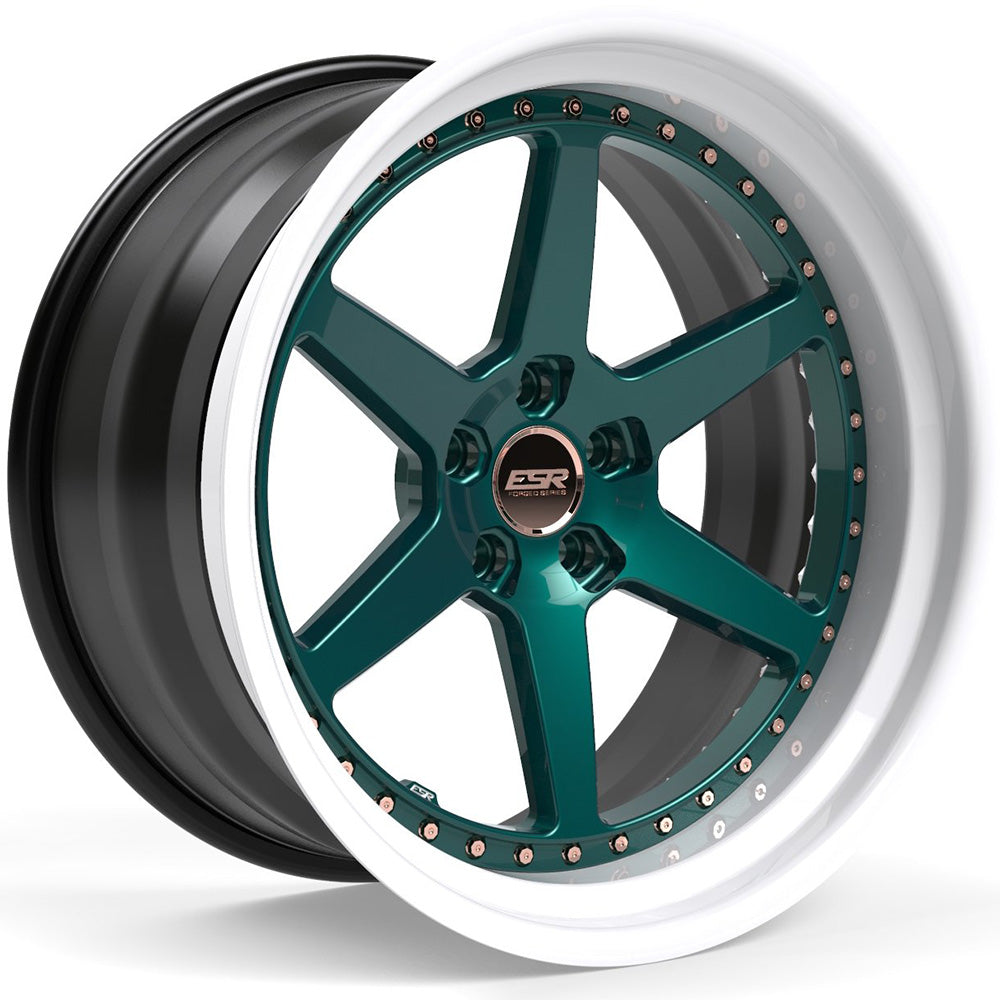 ESR Forged Classic ES6 Classic Green Wheel