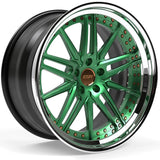 ESR Forged Classic LT15 Classic Green Polished Wheel