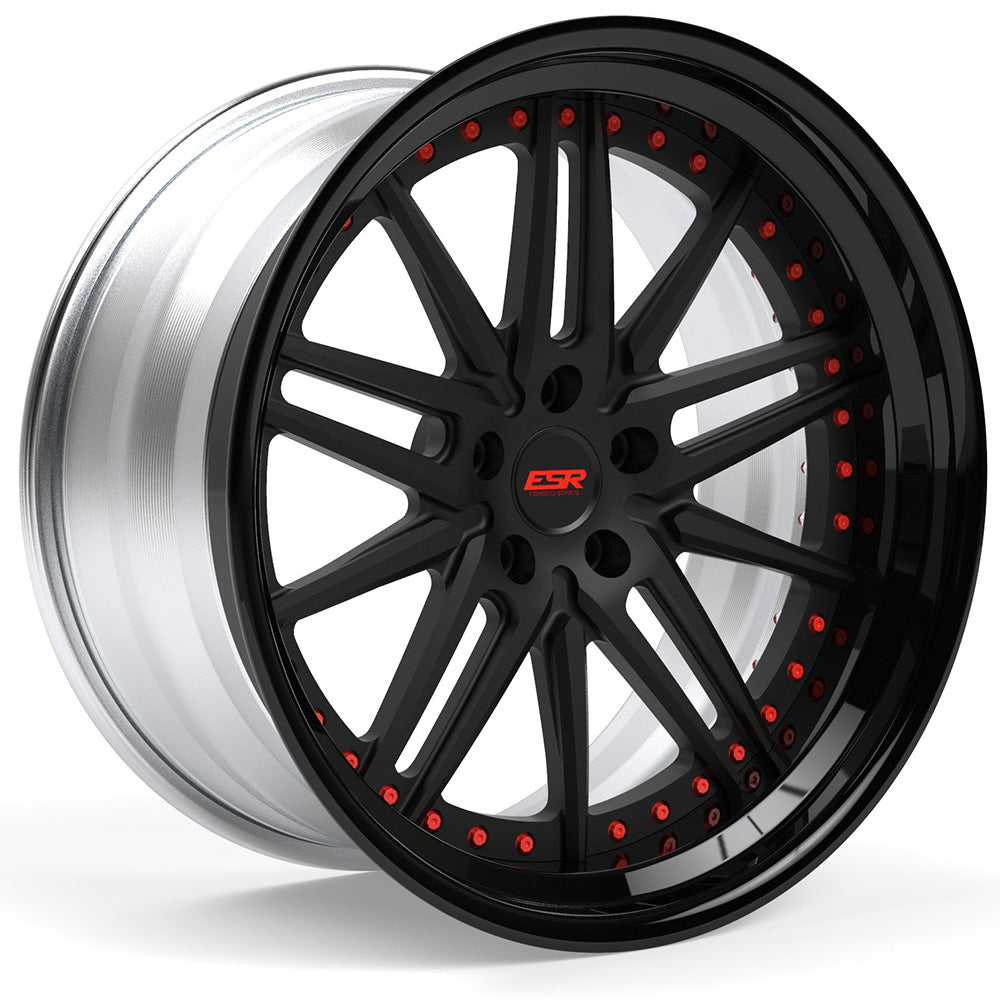 ESR Forged Classic LT15 Classic Black Wheel