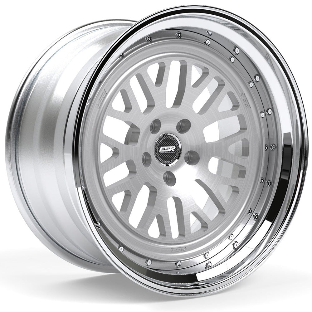 ESR Forged Classic VS1 Classic Silver Polished Wheel