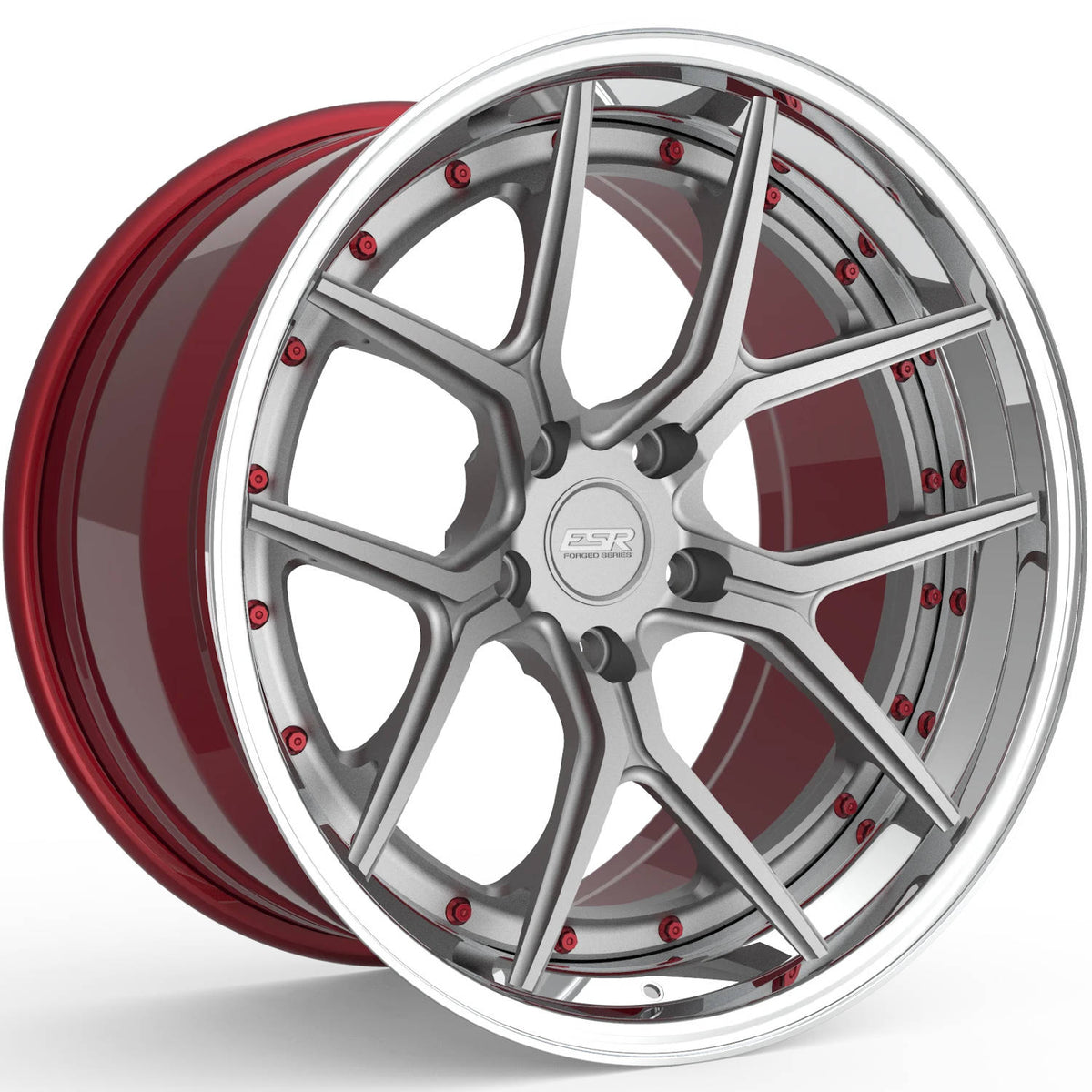ESR Forged ES2 Silver Polished Wheel