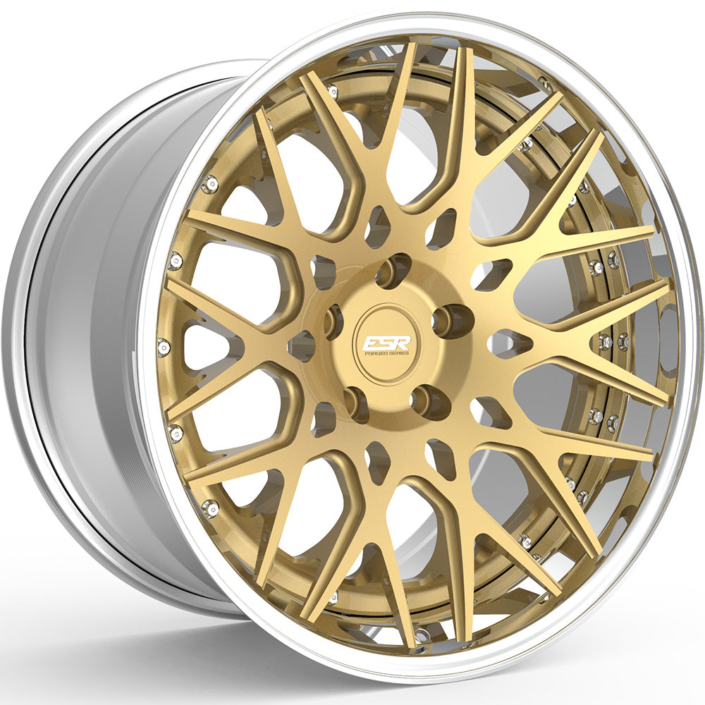 ESR Forged ES3 Gold Polished Wheel