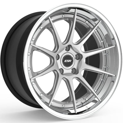 ESR Forged LP10 Silver Polished Wheel