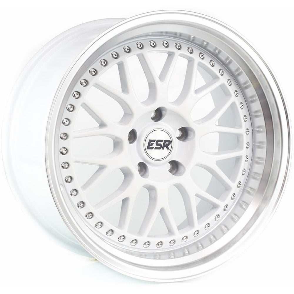 ESR SR01 White Machined Wheel
