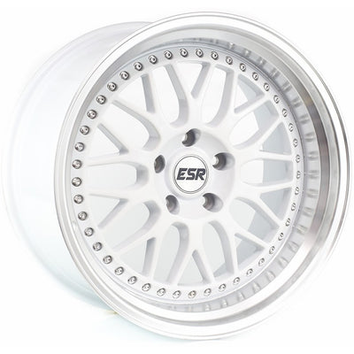 ESR SR01 White Machined Wheel