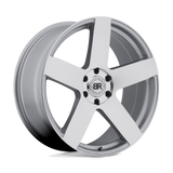 Black Rhino EVEREST Silver wheel
