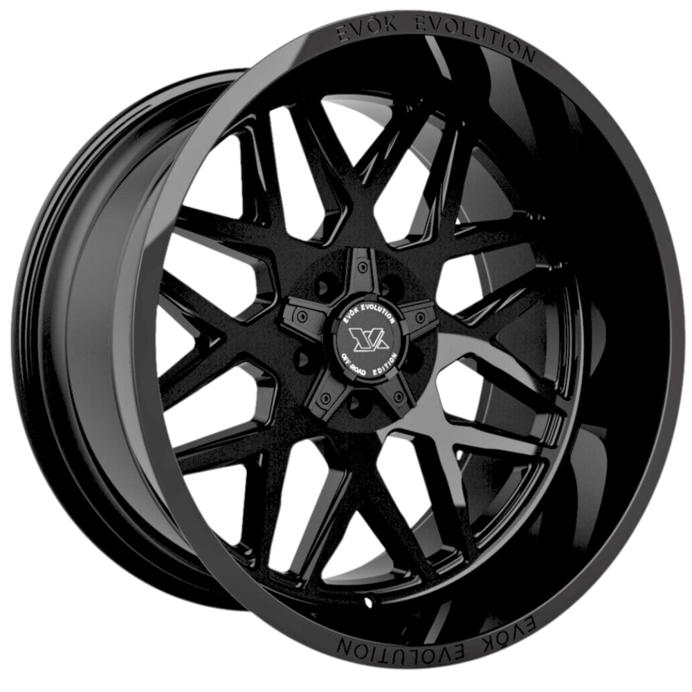 EVOK Evolution EV504 Gloss Black Wheel