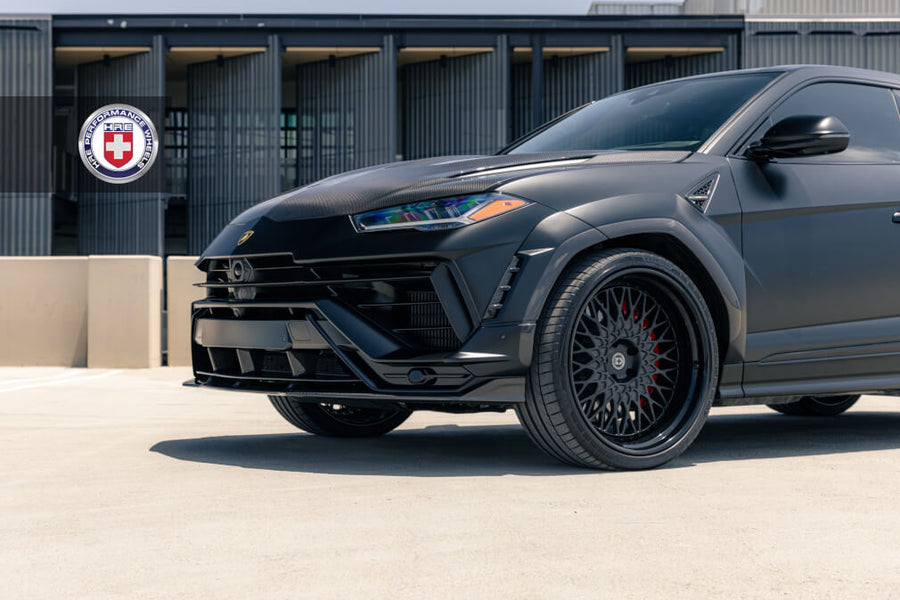 HRE 501 forged wheel on Lamborghini Urus Widebody