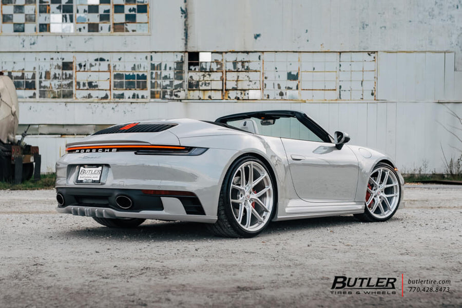 HRE P101SC forged wheel on Porsche 992 Carrera S