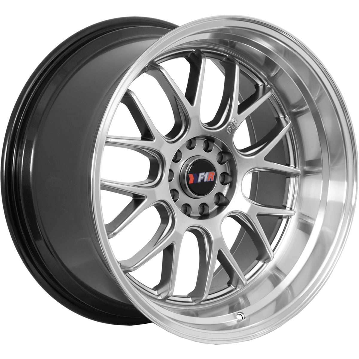 F1R F21 Hyperblack Machined Wheel