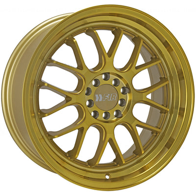 F1R F21 Gold Polished Wheel