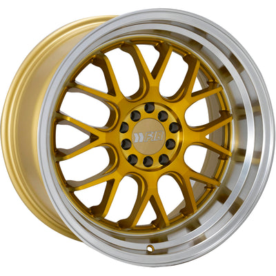 F1R F21 Gold Polished Wheel