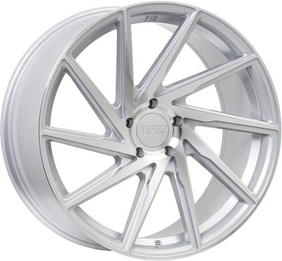 F1R F29 Silver Machined Wheel