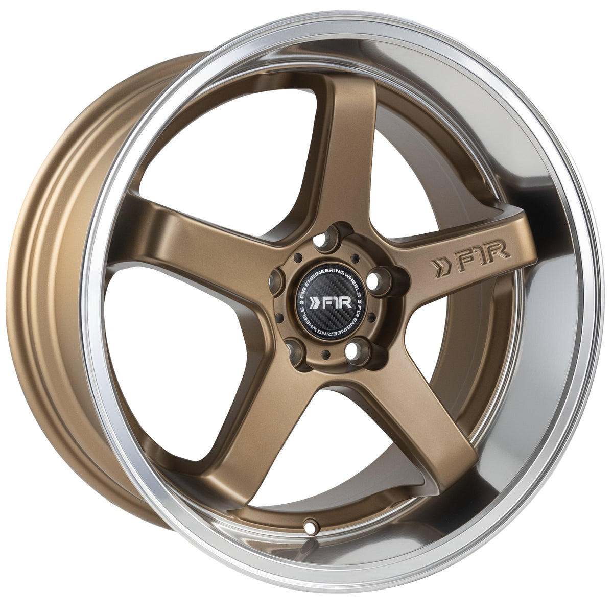 F1R FC5 Bronze Polished Wheel