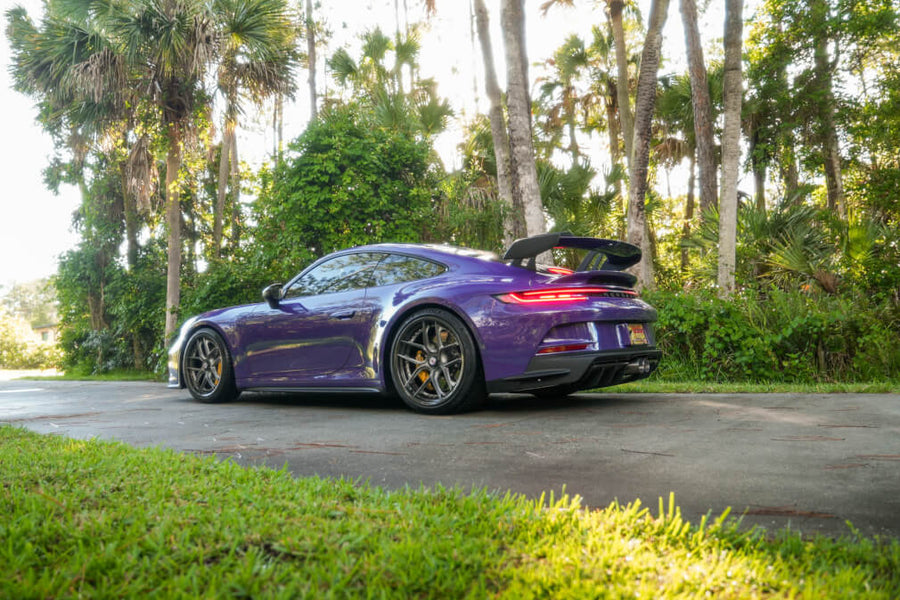 HRE HX101 forged wheel on Porsche 992 GT3