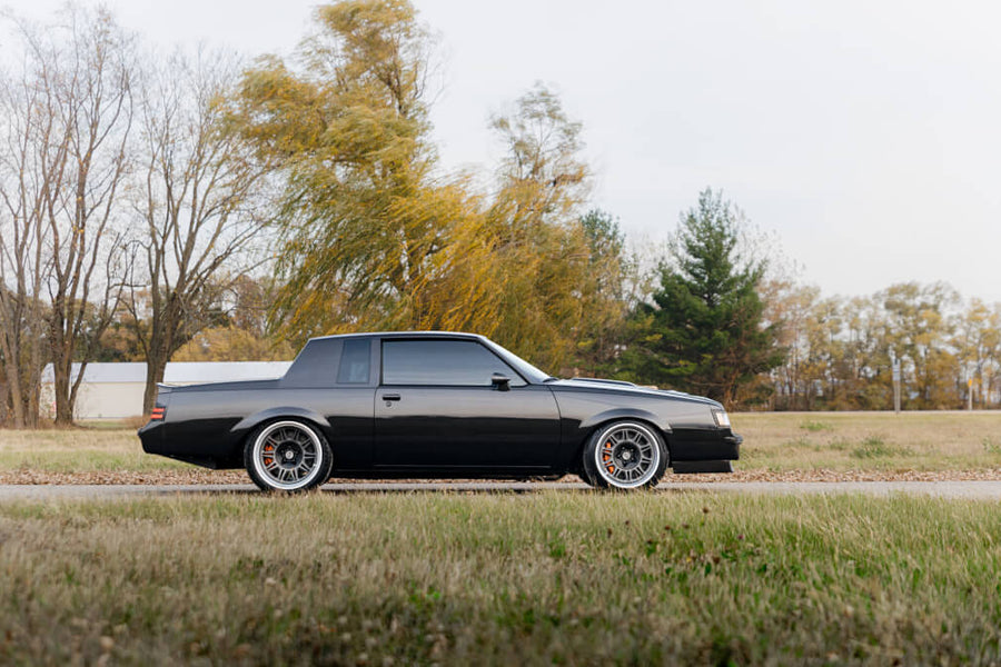 HRE 528 forged wheel on Ringbrothers Invadr 1987 Buick Grand National