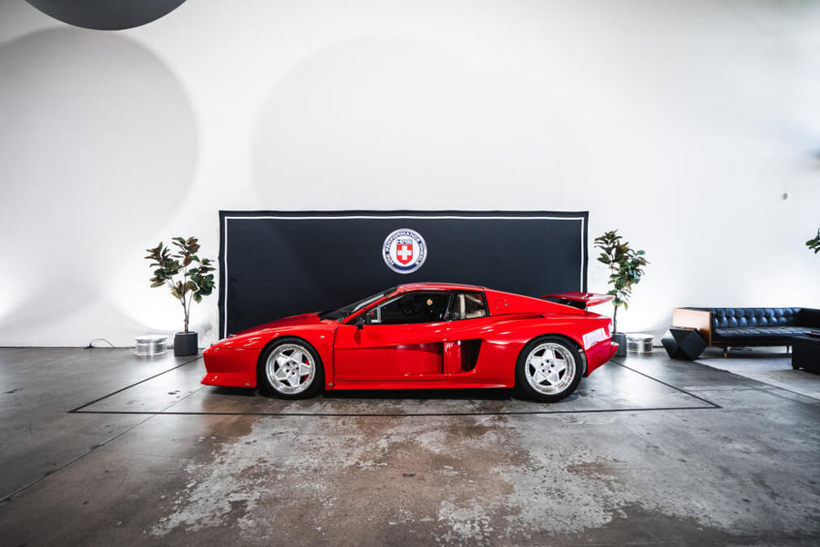 HRE 505 forged wheel on Ferrari 512 Testarossa Koenig Specials