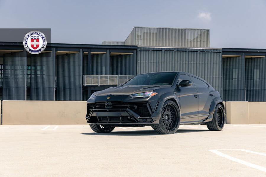 HRE 501 forged wheel on Lamborghini Urus Widebody