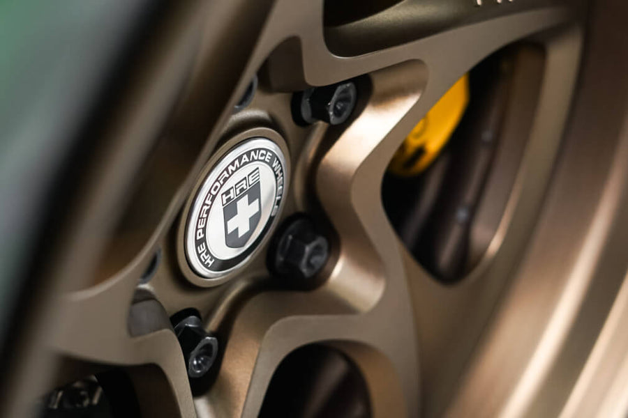 HRE 522 forged wheel on Porsche 997 Turbo RWB