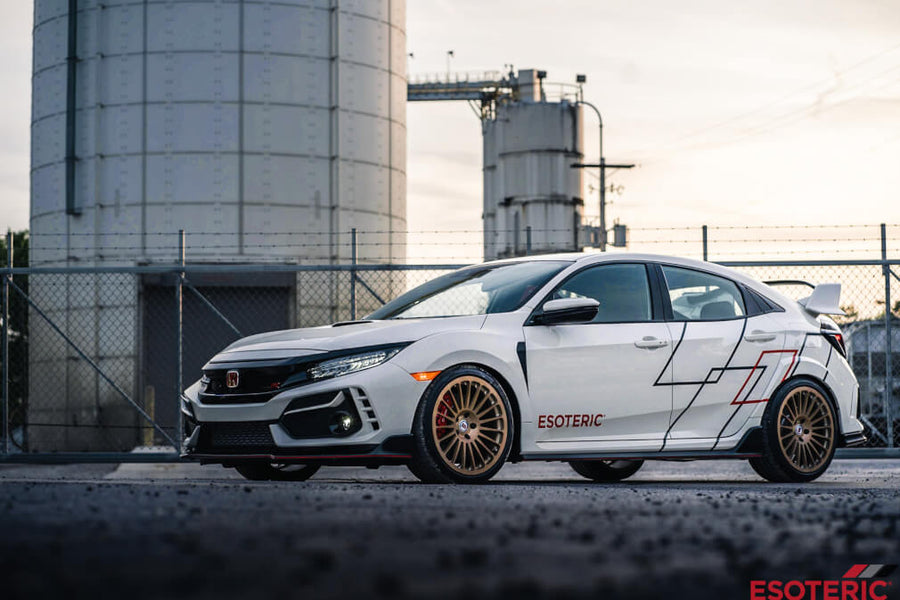 HRE 309M forged wheel on Honda Civic Type R