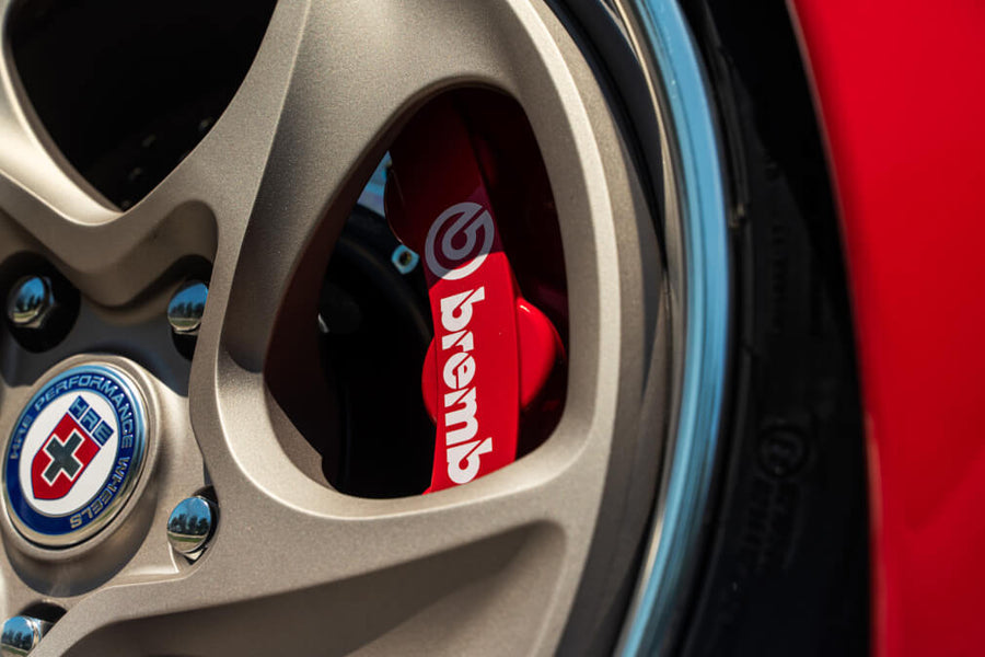 HRE 522 forged wheel on Porsche 993 Carrera Cabriolet
