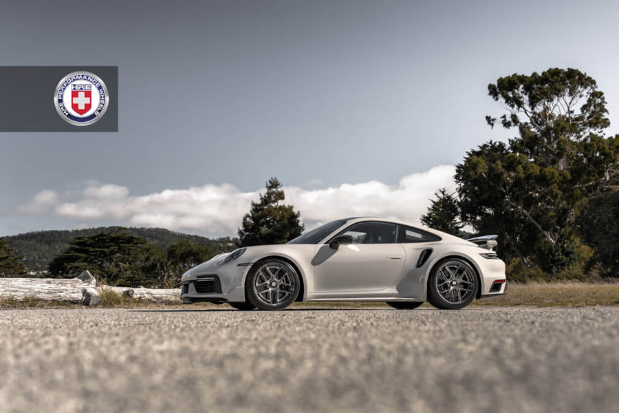 HRE HX101 forged wheel on Porsche 992 Turbo S