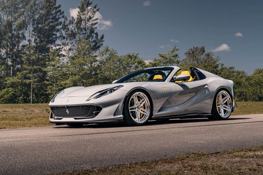 HRE S107SC forged wheel on Ferrari 812 GTS
