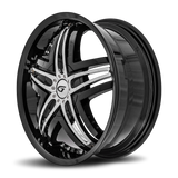 Diablo Blitz G1 20x9.5 Gloss Black custom-drilled premium Euro wheel