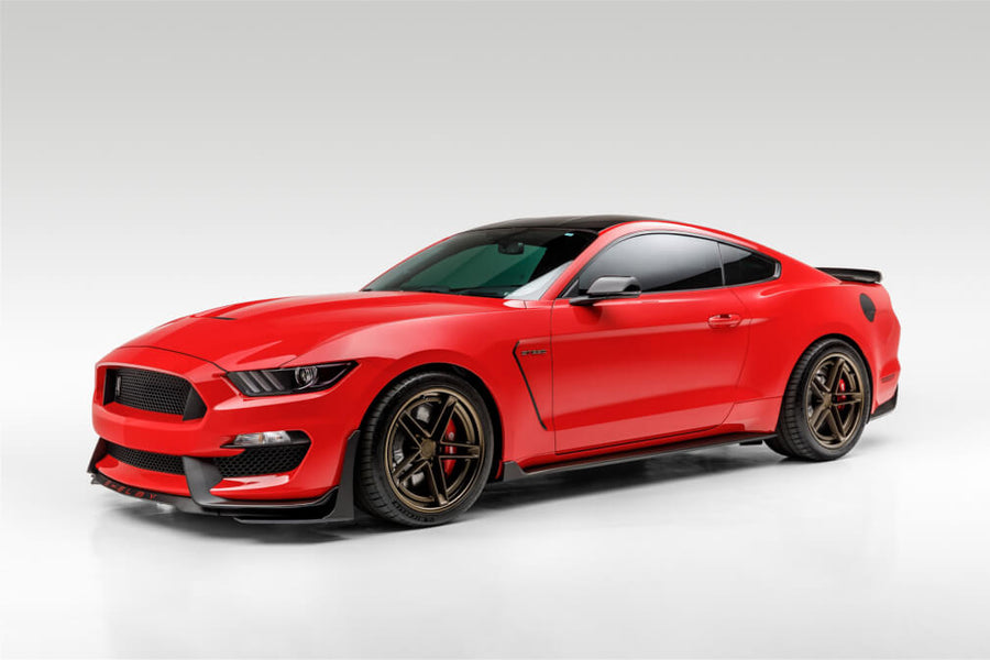 HRE G-Code forged wheel on Ford Gt350