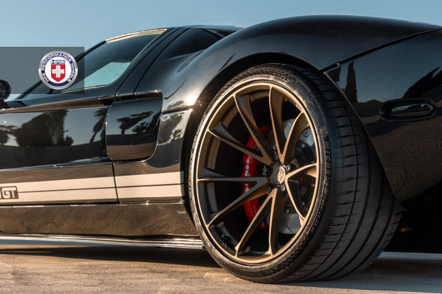HRE P204 forged wheel on Ford GT