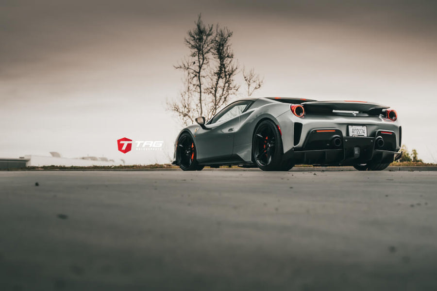 HRE P207 forged wheel on Ferrari 488 Pista Spider