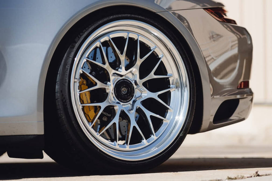 HRE 520 forged wheel on Porsche 9912 Carrera 4 GTS