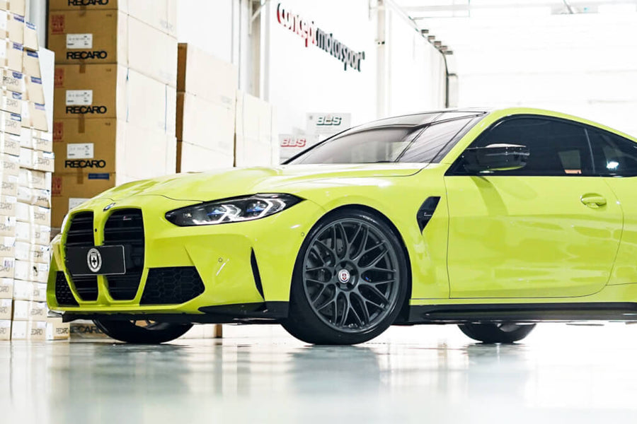 HRE RC100 forged wheel on BMW M4