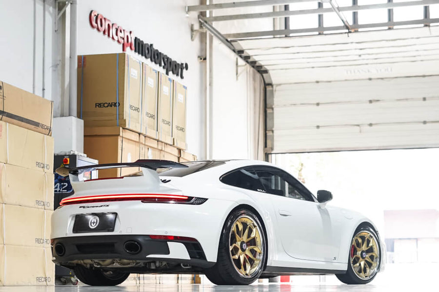 HRE S201H forged wheel on Porsche 992 Carrera GTS